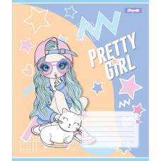 Зошит .1Вересня-Yes 12л. кос PRETTY GIRL