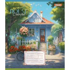 Зошит .1Вересня-Yes 18л. лін HOUSE COLORFUL