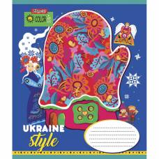 Зошит .1Вересня-Yes 12л. кос UKRAINE STYLE