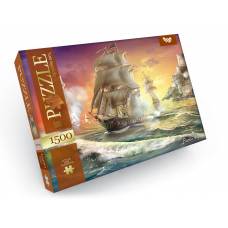 Пазл Danko Toys 1500 ел. BATTLE SHIP (КРЕЙСЕР) 475*680мм.