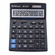 Калькулятор бухгалтерський Brilliant BS-0222 12р. (140*176мм)