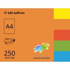 Папір КМА кольоровий А4 Sinar 160г/м 250л інтенсивний Saffron (помаранчевий)