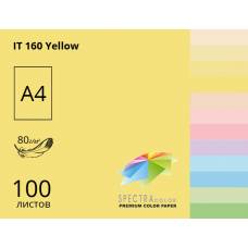 Папір КМА кольоровий А4 Spectra Color/Crystal 80г/м 100л пастельний Yellow (жовтий)