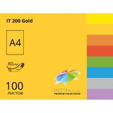 Папір КМА кольоровий А4 Spectra Color/Crystal 80г/м 100л інтенсивний Gold (золото)