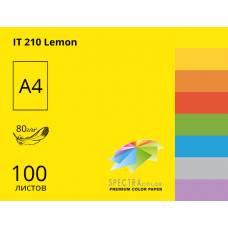 Папір КМА кольоровий А4 Spectra Color/Crystal 80г/м 100л інтенсивний Lemon (лимон)