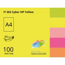 Папір КМА кольоровий А4 Spectra Color/Crystal 80г/м 100л неоновий Yellow (жовтий)