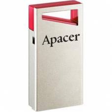 Флеш USB Apacer AH112 16Gb Red металева (цільна)