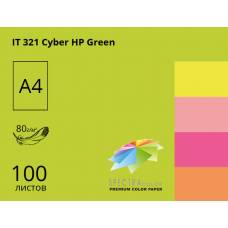Папір КМА кольоровий А4 Spectra Color/Crystal 80г/м 100л неоновий Green (зелений)
