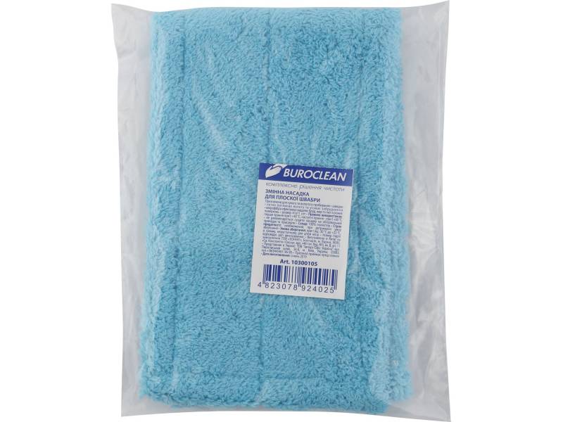 Інструменти для прибирання змінна насадка для плоскої швабри Buroclean асорті Інструменти для прибирання змінна насадка для плоскої швабри Buroclean асорті