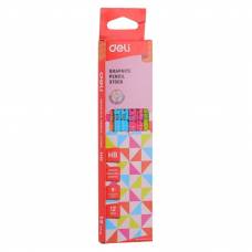 Олівець графітний Deli DANCING COLOR HB