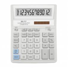 Калькулятор бухгалтерський Brilliant BS-777WH 12р. (157*200мм) (аналог Citizen 888) білий