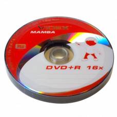 Диск DVD+R Videx MAMBA 4.7Gb bulk 10 16x