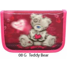 Пенали LK 1 відділення 2 відворота 19,5*13*3,5см 08G TEDDY BEAR
