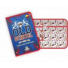 Папка шкільна для праці Апельсин ламінована на блискавці А4 OLD SCHOOL Папка шкільна для праці Апельсин ламінована на блискавці А4 OLD SCHOOL