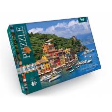 Пазл Danko Toys 1000 ел. HARBOR OF PORTAFINO (ГАВАНЬ ПОРТАФІНО) 475*680мм.