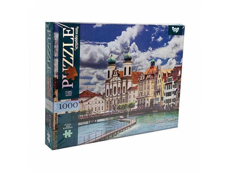 Пазл Danko Toys 1000 ел. JESUIT CHURCH (КОСТЕЛ) 475*680мм. Пазл Danko Toys 1000 ел. JESUIT CHURCH (КОСТЕЛ) 475*680мм.