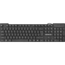 Клавіатура Defender OFFICE MATE HB-260 USB, чорна