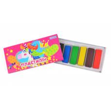 Пластилін 1Вересня 140гр. 7кол. MAGIC UNICORN