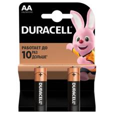 Елемент живлення alkaline Duracell LR06 (блістер 2шт.)