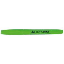 Маркер текстовий Buromax JOBMAX-1 круглий зелений