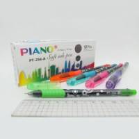 Ручка кулькова Piano PT-256 0.7 мм. синя