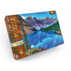 Пазл Danko Toys 1500 ел. MORAINE LAKE (ОЗЕРО МОРЕЙН) 475*680мм.