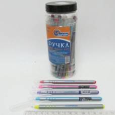 Ручка кулькова Goldex JO SILVER масляна, 0.6 мм. синя