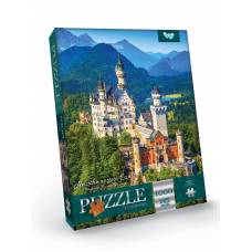 Пазл Danko Toys 1000 ел. NEUSCHWANSTEIN CASTLE (ЗАМОК НОЙШВАНШТАЙН) 475*680мм.