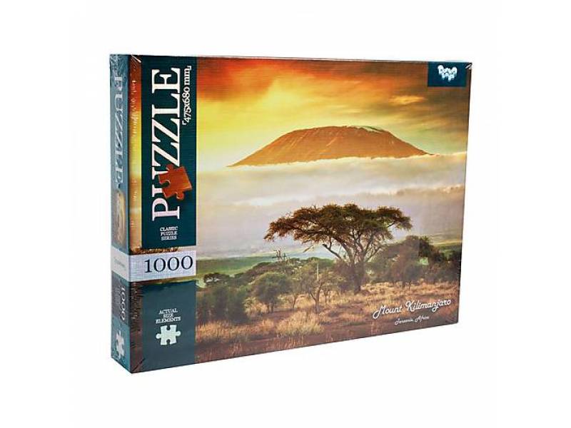 Пазл Danko Toys 1000 ел. MOUNT KILIMANJARO (КІЛІМАНДЖАРО) 475*680мм. Пазл Danko Toys 1000 ел. MOUNT KILIMANJARO (КІЛІМАНДЖАРО) 475*680мм.