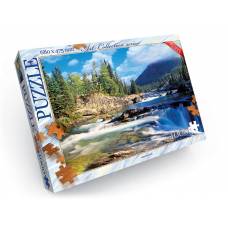 Пазл Danko Toys 1000 ел. ALPS WATERFALLS (ВОДОСПАД) 475*680мм.