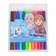 Фломастери 1Вересня FROZEN 12кол.