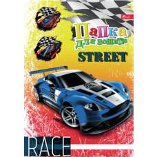 Папка шкільна для зошитів Скат ламінована на гумках B5 STREET RACE