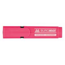 Маркер текстовий Buromax рожевий
