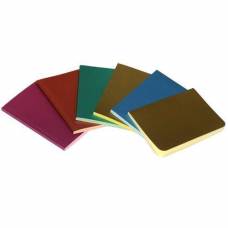 Блокнот Скат ЗК-24 METALLIC картон. обкл. клейовий, чистий кол. блок А6, 50л