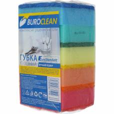 Губка кухонна Buroclean EUROSTANDART 100*70мм. (5шт.)
