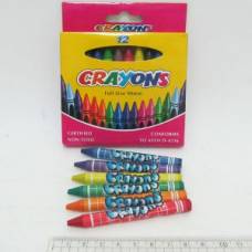 Олівці воскові Crayons 12 кол.