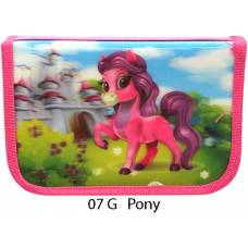 Пенали LK 1 відділення 2 відворота 19,5*13*3,5см 07G PONY