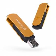 Флеш USB eXceleram P2 16Gb Gold-Black (ротатор)