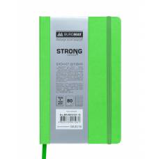 Блокнот Buromax діловий STRONG LOGO2U 125*195мм 96л клітинка, штучна шкіра, салатовий Блокнот Buromax діловий STRONG LOGO2U 125*195мм 96л клітинка, штучна шкіра, салатовий