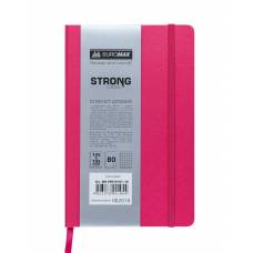 Блокнот Buromax діловий STRONG LOGO2U 125*195мм 96л клітинка, штучна шкіра, рожевий Блокнот Buromax діловий STRONG LOGO2U 125*195мм 96л клітинка, штучна шкіра, рожевий