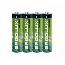 Елемент живлення солевий Ergolux GREEN R03 (1*4)
