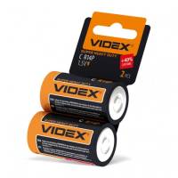 Елемент живлення солевий Videx R14 (блістер 2шт.)