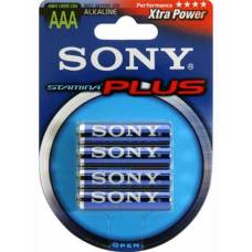 Елемент живлення alkaline Sony STAMINA PLUS LR03 (1*4)