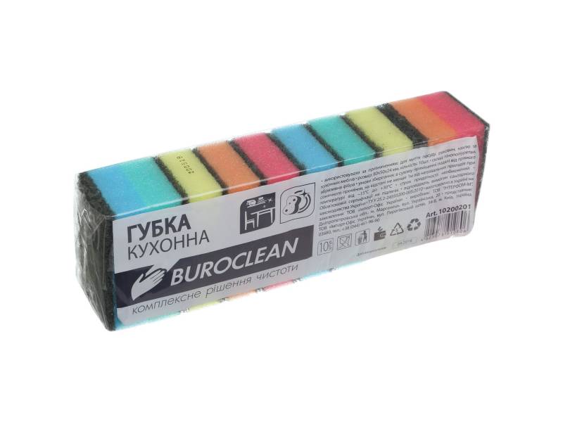 Губка кухонна Buroclean (10шт.) Губка кухонна Buroclean (10шт.)