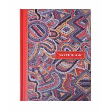 Бюромакс WEAVE А6, 64л тверда матова ламінація+глітер, червоний