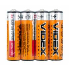Елемент живлення солевий Videx R6 (плівка 4шт.)