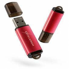 Флеш USB eXceleram A3 32Gb Red (ковпачок)