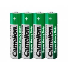 Елемент живлення солевий Camelion GREEN R03 (плівка 4шт.) зелений Елемент живлення солевий Camelion GREEN R03 (плівка 4шт.) зелений