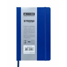Блокнот Buromax діловий STRONG LOGO2U 125*195мм 96л клітинка, штучна шкіра, темно-синій Блокнот Buromax діловий STRONG LOGO2U 125*195мм 96л клітинка, штучна шкіра, темно-синій