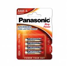 Елемент живлення alkaline Panasonic PRO POWER LR03 (блістер 4шт.)